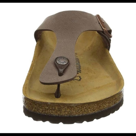 NWT BIRKENSTOCK GIZEH BIRKO-FLOR NUBUCK THONGS - Picture 3 of 13